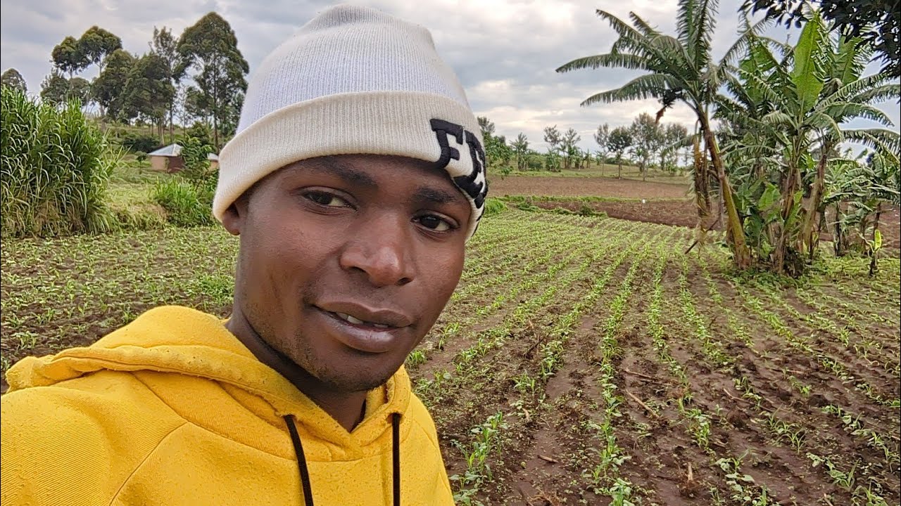 Tears of joy,😂😂  visiting in the farm 