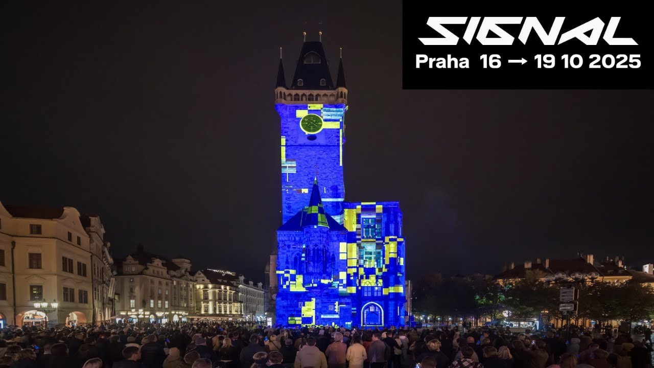 Signal Festival 2025 | OVERLOЯD | Old Town Square | Prague