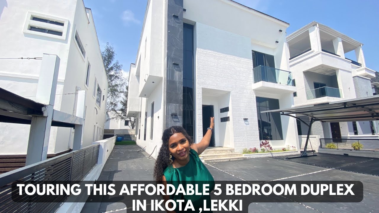 Inside this affordable luxury 5 bedroom fully detached duplex in ikota, Lekki, Lagos 