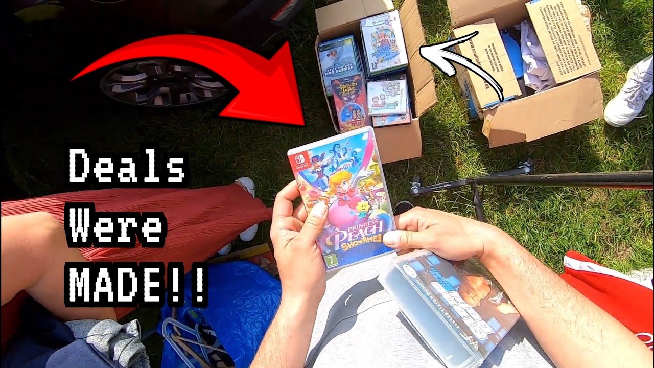 PEACHY Bargains at the Car Boot Sale!