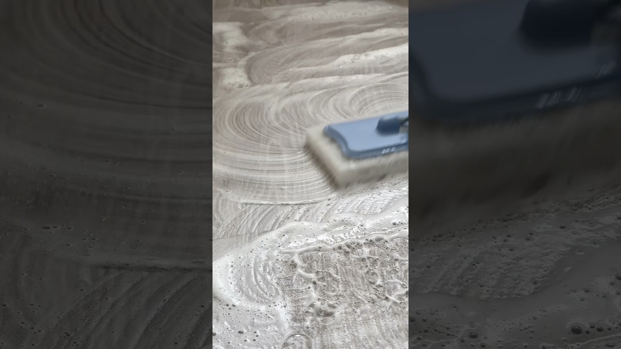 Sudsy floor clean 🫧🫧 #cleantok #asmrcleaning #asmr #cleaning #cleaningmotivation #fypシ #viral