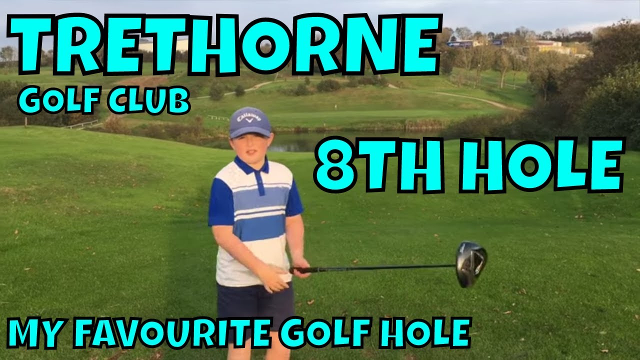 8TH HOLE TRETHORNE GC CORNWALL. MY FAVOURITE GOLF HOLE SERIES
