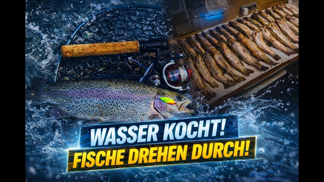 Angeltag komplett eskaliert! - Forellen-Wahnsinn [Angelparadies Heisede] (Teil 1)