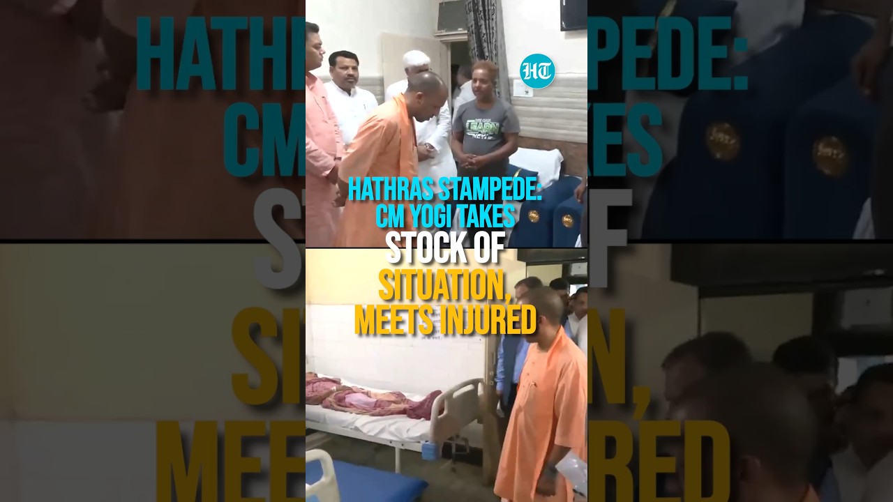 Hathras Stampede: CM Yogi Takes Stock Of Situation, Meets Injured In Hospital