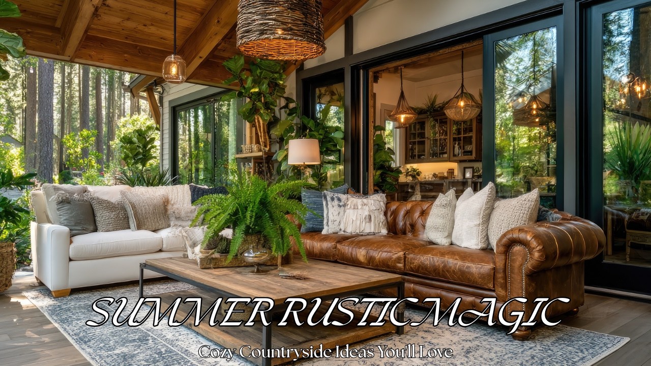Summer Rustic Decor Trends 2026: Cozy Countryside Living Ideas for a Warm and Timeless Home