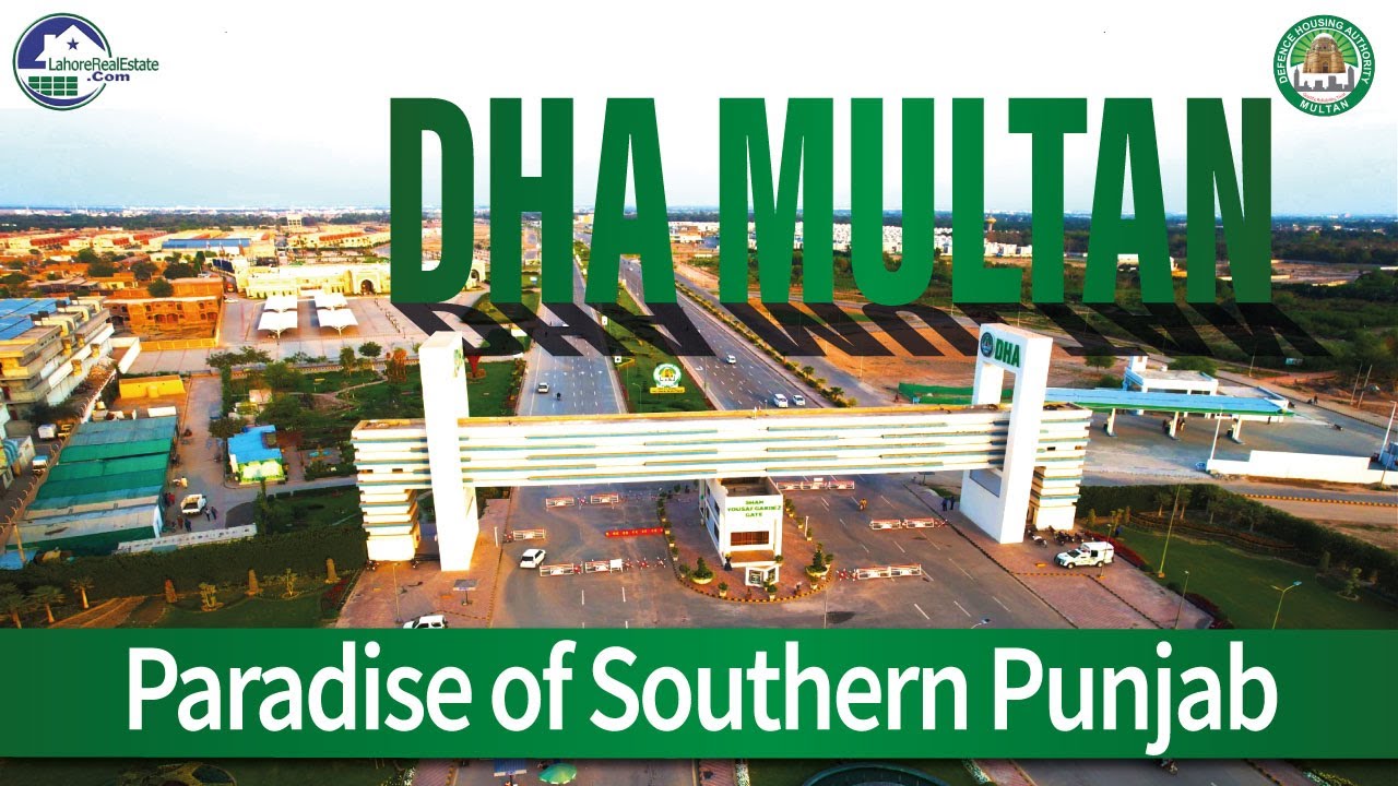 DHA Multan: Aerial Showcase of Amenities & Facilities for Modern Living