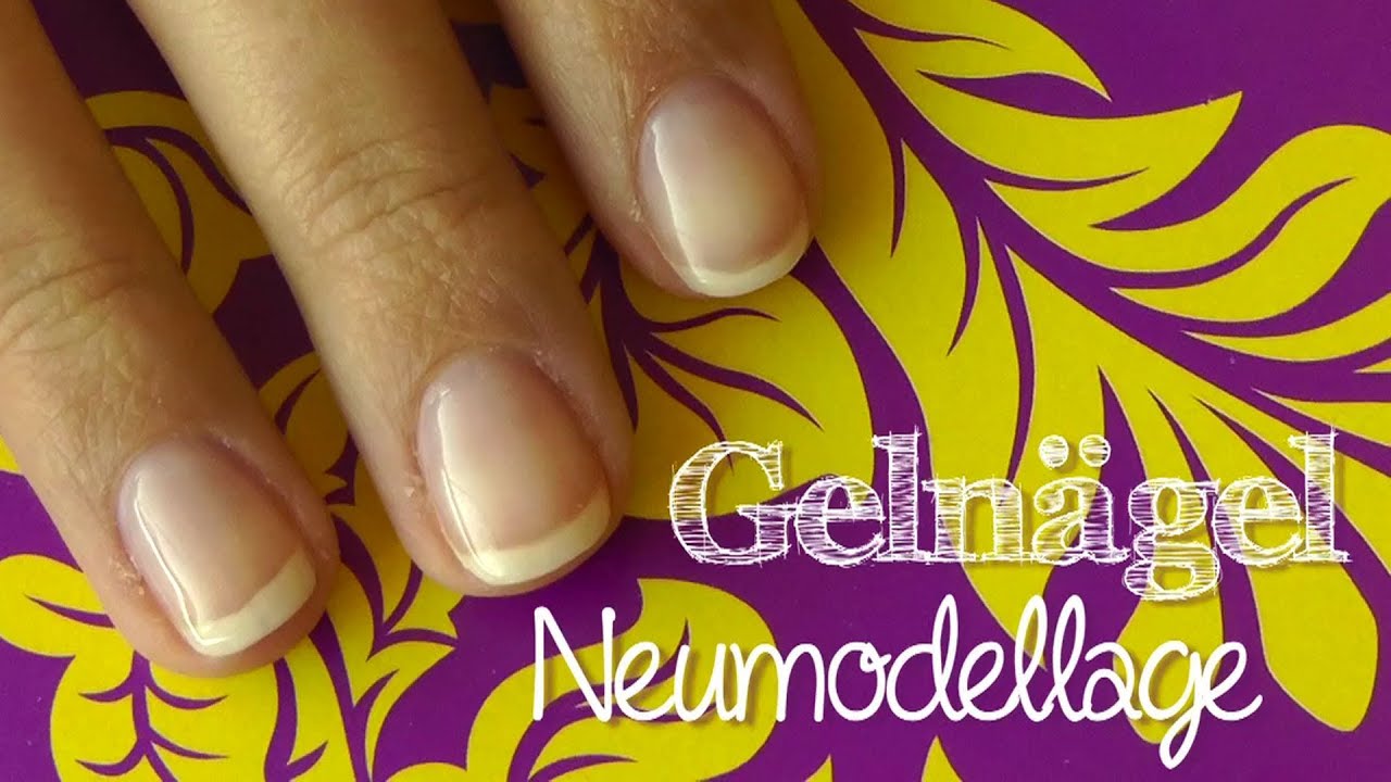 N&auml;gel verst&auml;rken mit Gel | Neumodellage
