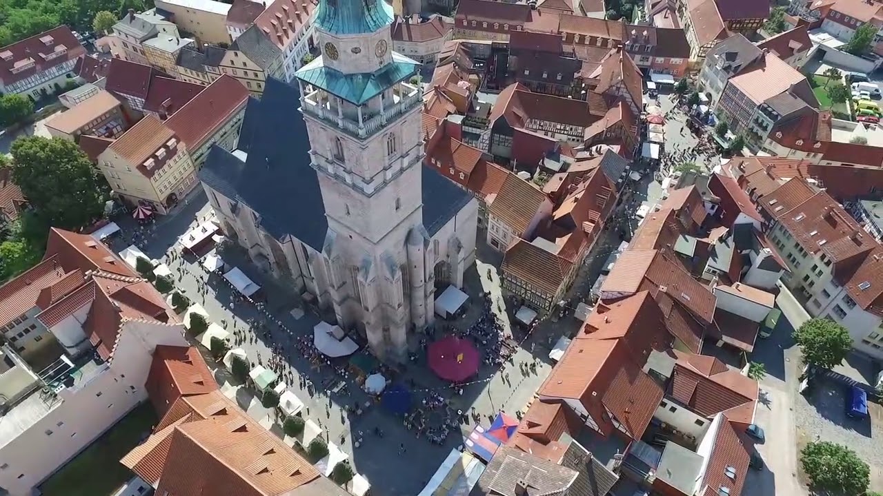 Bad Langensalza ( Über dem Mittelalterstadtfest)