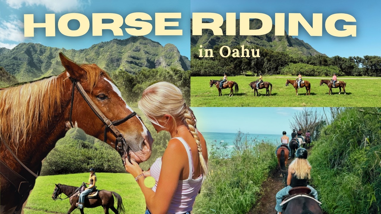 HORSE RIDING AT KUALOA RANCH HAWAII