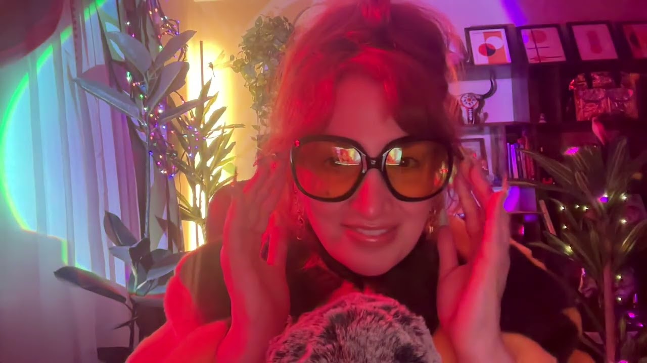 ASMR Glasses Tapping, Long 3D Nail Tapping, Fluffy Mic Brushing, Glass Candle Tapping, and Whispers