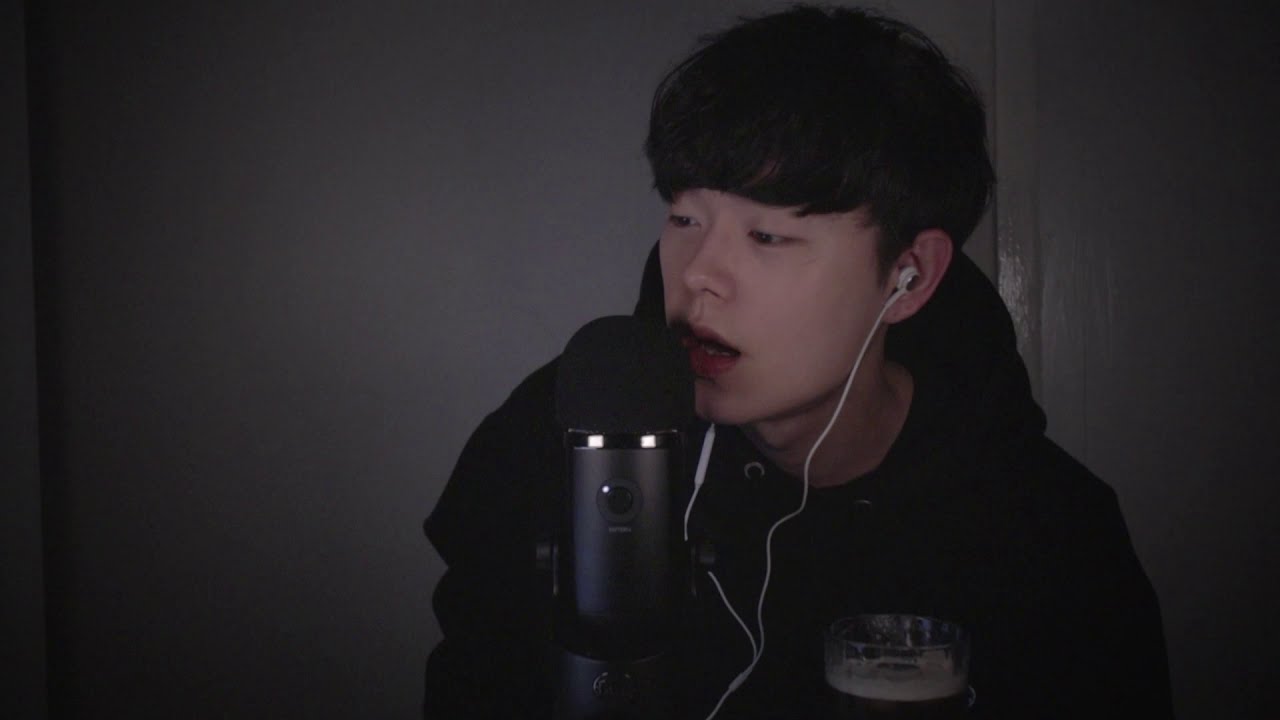 빈츠ASMR｜블루예티로 소곤소곤 수다떨기｜모르는 사람의 혼잣말🤣｜korean male ASMR