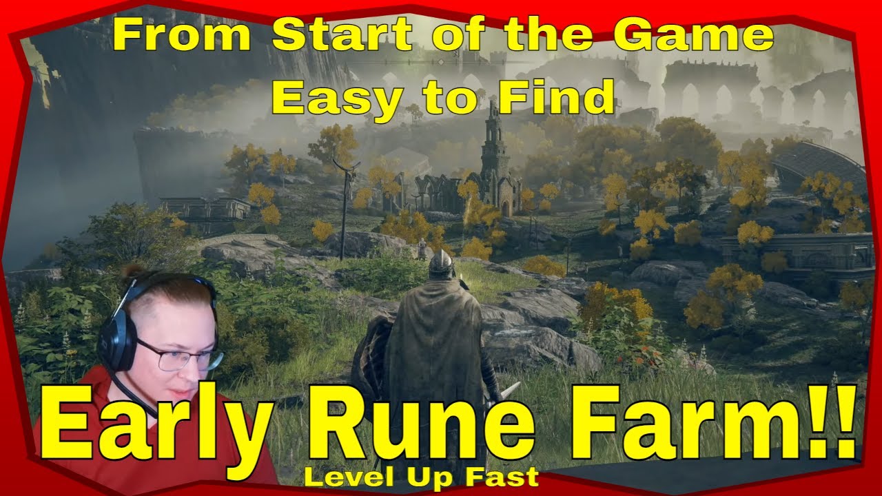 Elden Ring - Early Game RUNE FARM!