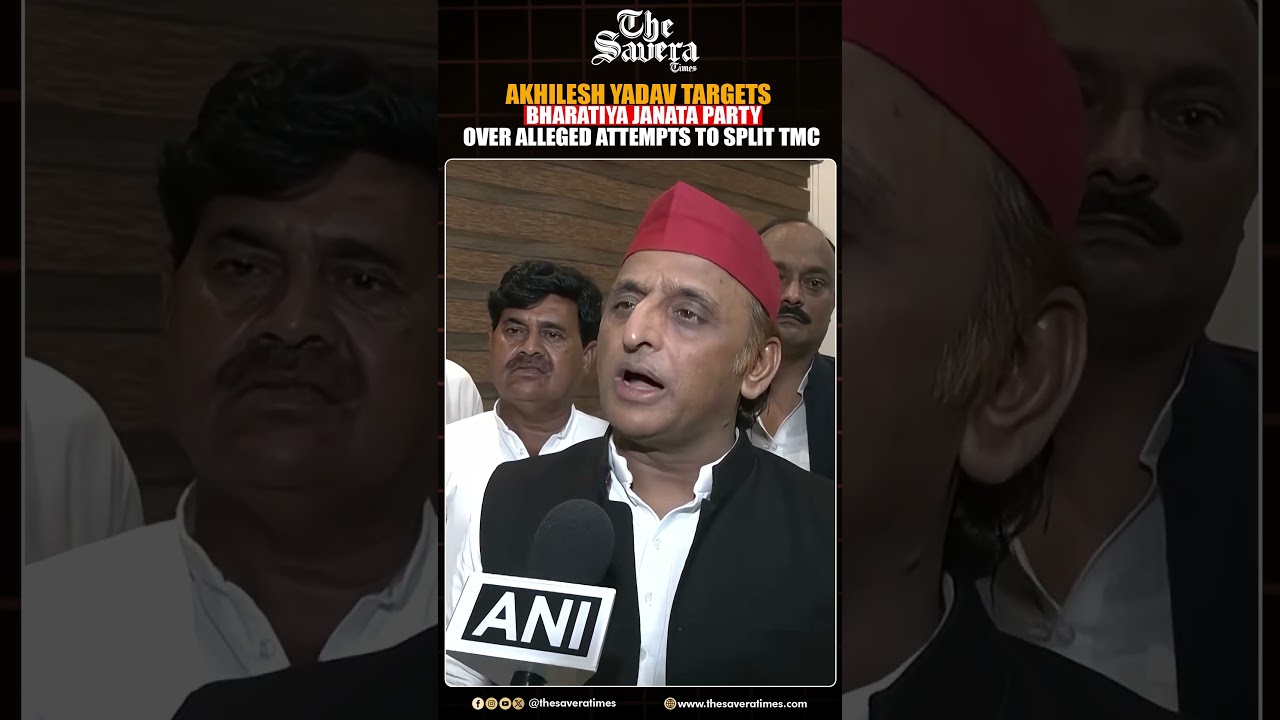 Akhilesh Yadav Targets Bharatiya Janata Party Over Alleged Attempts to Split TMC