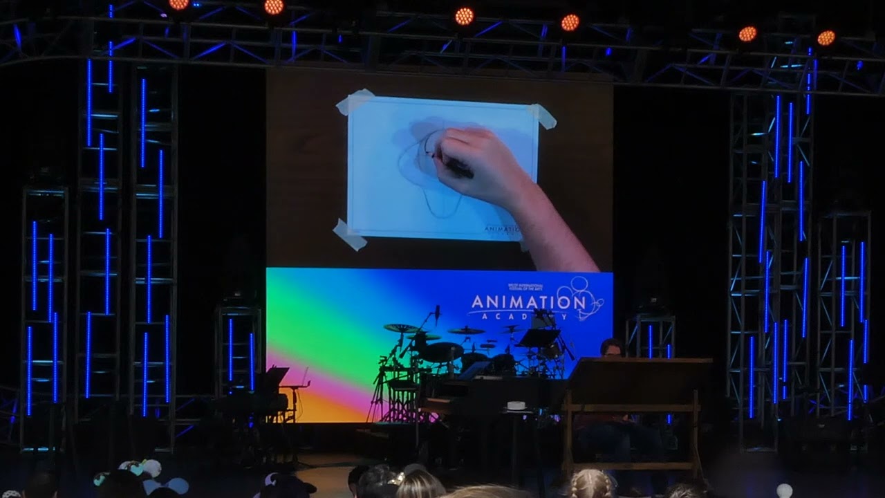 Drawing Figment: Animation Academy at EPCOT, 2022 Festival of the Arts