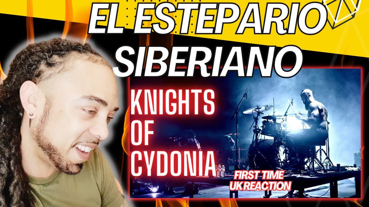 WOW!!!! El Estepario Siberiano - (KNIGHTS OF CYDONIA DRUM COVER) [FIRST TIME UK REACTION]