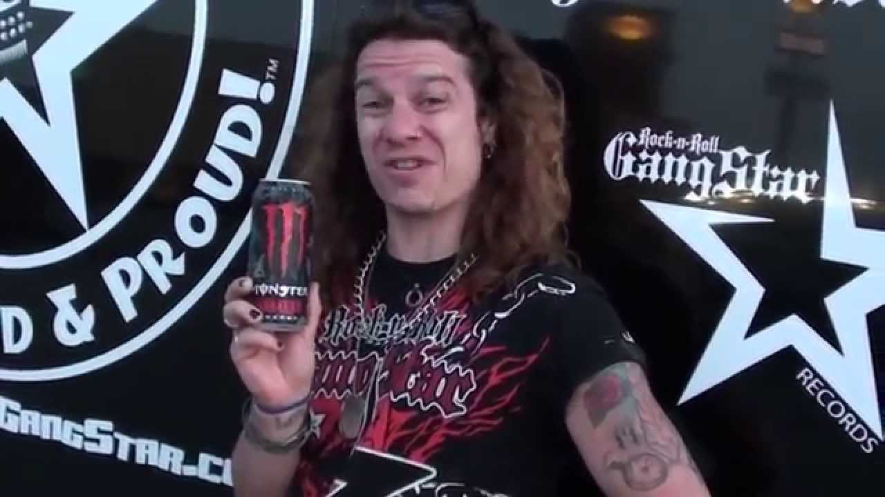 Rock-n-Roll GangStar Apparel Balls of Steel Tour 2014 Monster Energy Drink