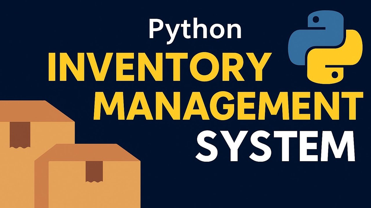 Проект системы управления запасами на Python