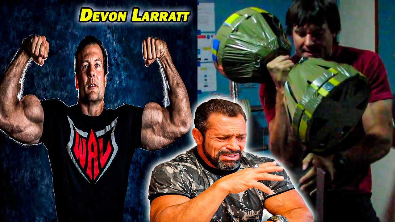 REAGINDO AO TREINO DO DEVON LARRAT