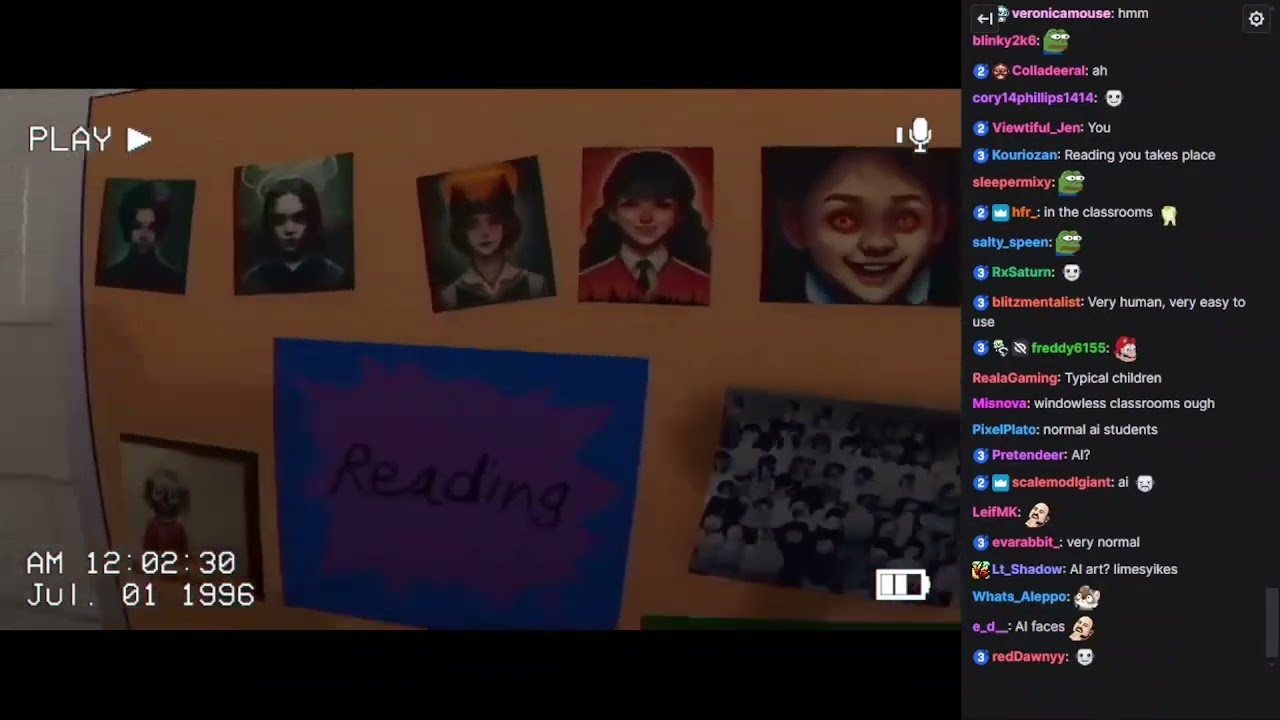 Vinny - The Classrooms (Liminal Horror) [WITH CHAT]