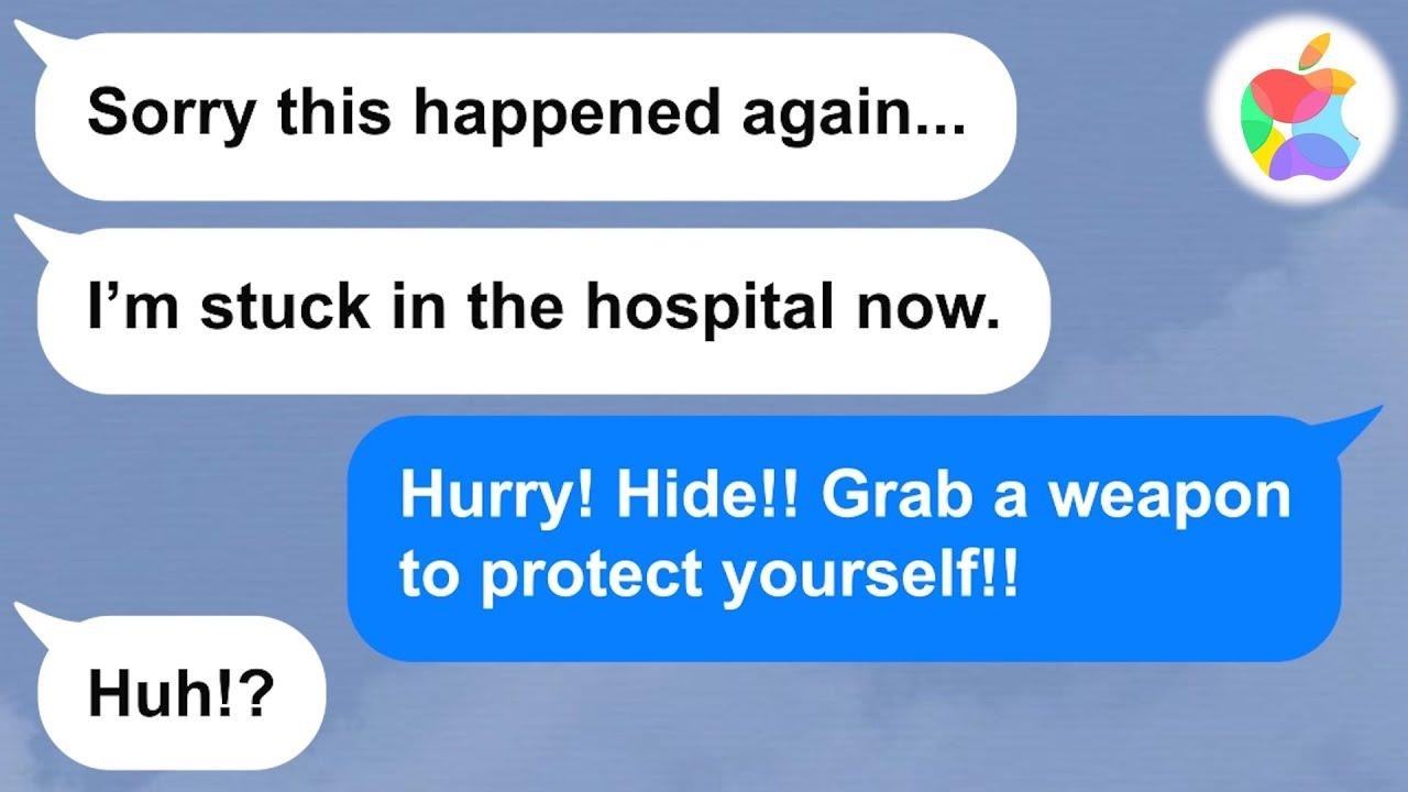 【Apple】My husband told me someone is coming for me while I was in the hospital! Guess who it was.