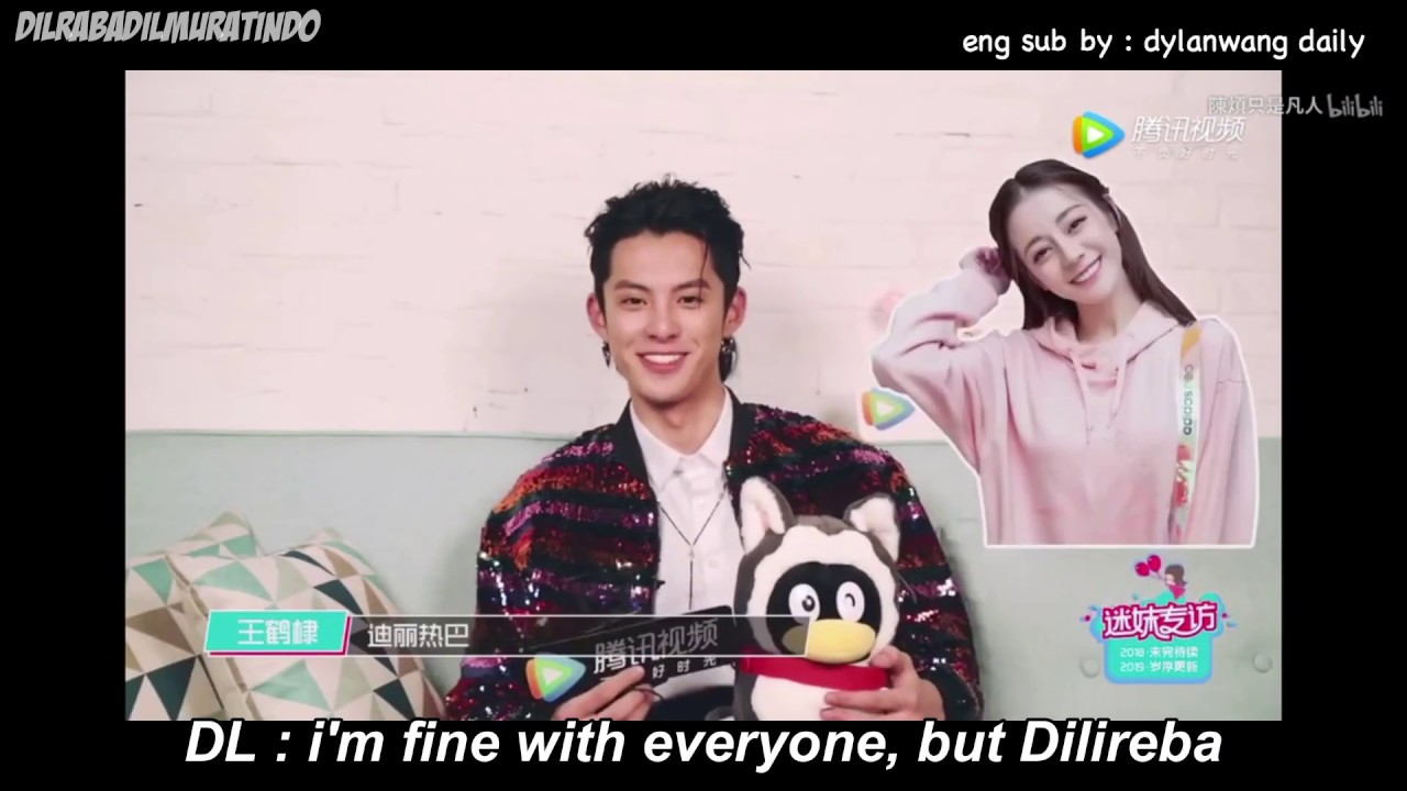 dylan wang fanboying dilraba dilmurat compilation