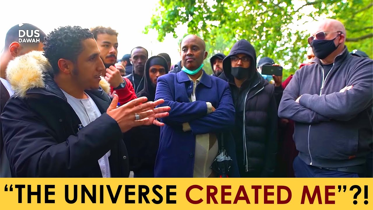 The Universe Created Me?! | Shamsi and Pantheist at Speakers Corner