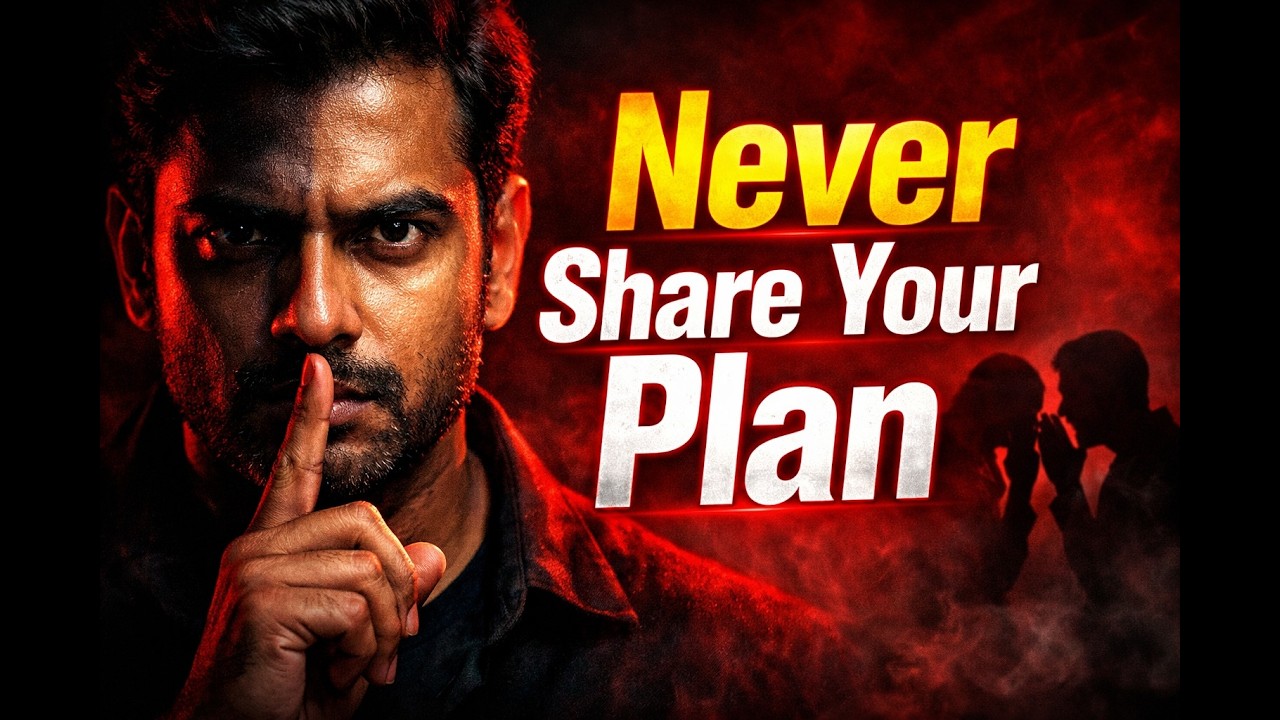 Why You Should Keep Your Goals Secret | Powerful Life Lesson