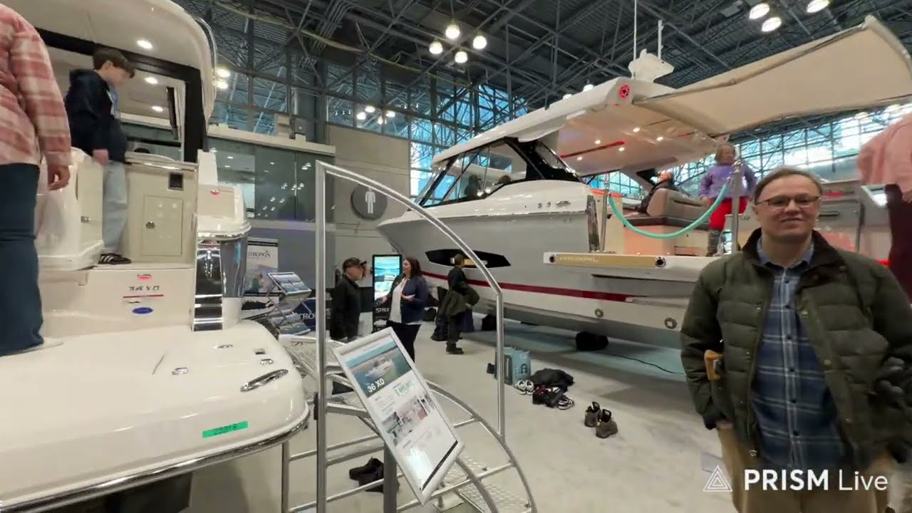 Live New York City Boat Show Jacob Javits Center