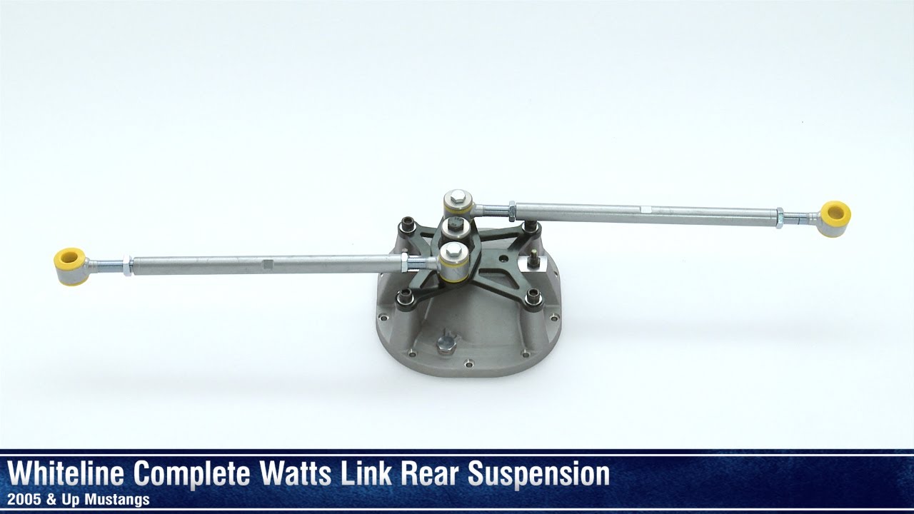 Mustang Whiteline Complete Watts Link Rear Suspension (05-14 Coupe) Review