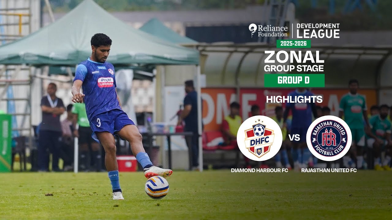 Diamond Harbour FC 3-1 Rajasthan United FC | Highlights | RFDL Zonal Group Stage (Group D)