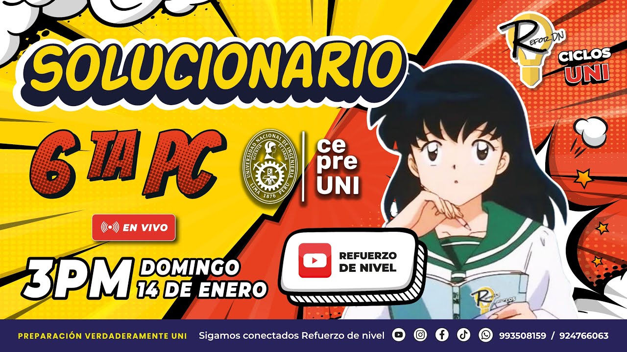 #REAL SOLUCIONARIO 6TA PC CEPREUNI 2024-1