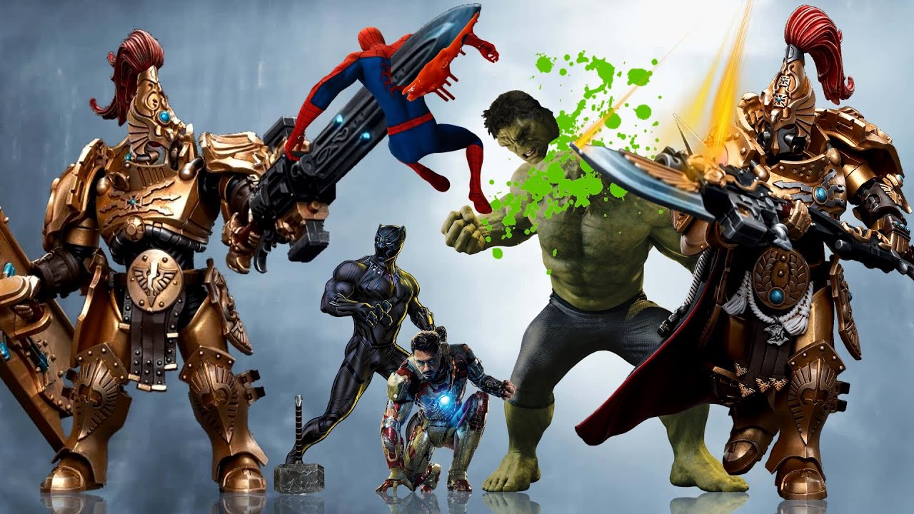 Custodes vs Marvel Heroes Comparison - How Powerful are they
