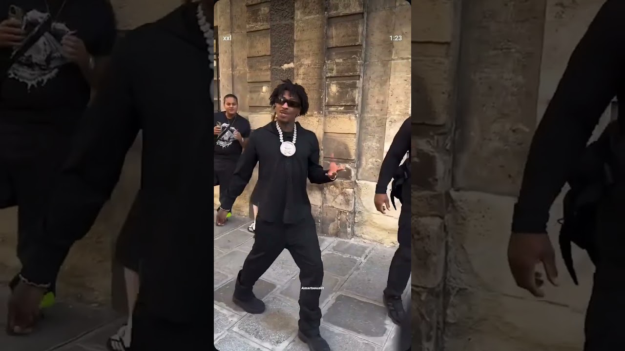 NBA YoungBoy Living His Best Life In Paris, France