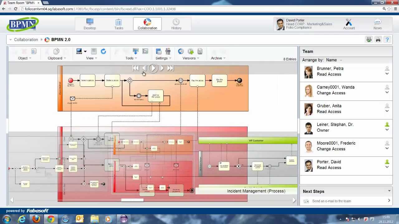 Fabasoft Folio 2013 Winter Release: Business Process Modeling with BPMN