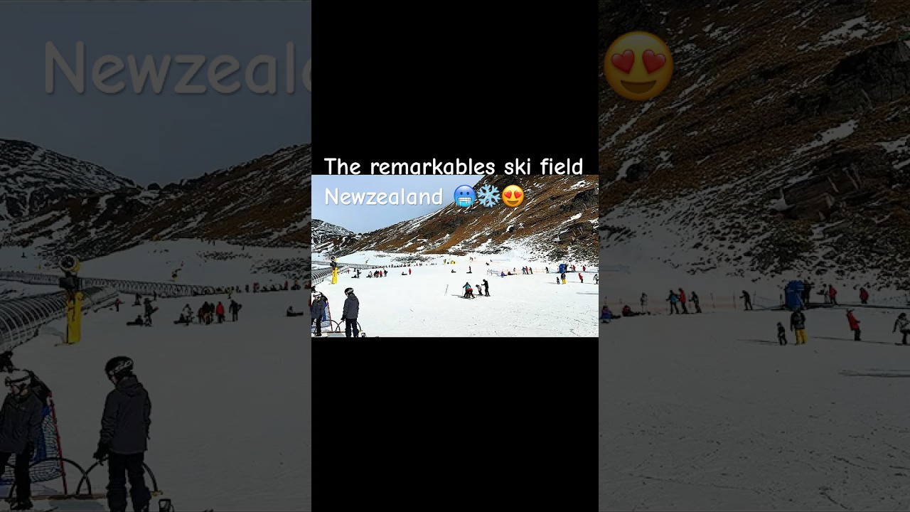 The remarkables ski field Newzealand😍 