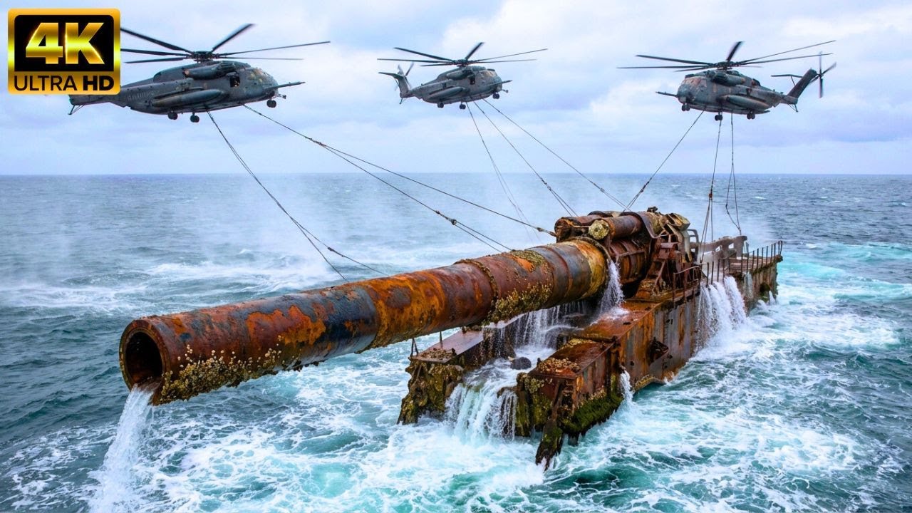 REVIVING THE MONSTER — RESTORING THE DORA CANNON, THE TWIN BROTHER OF SCHWERER GUSTAV, FROM THE OCEA