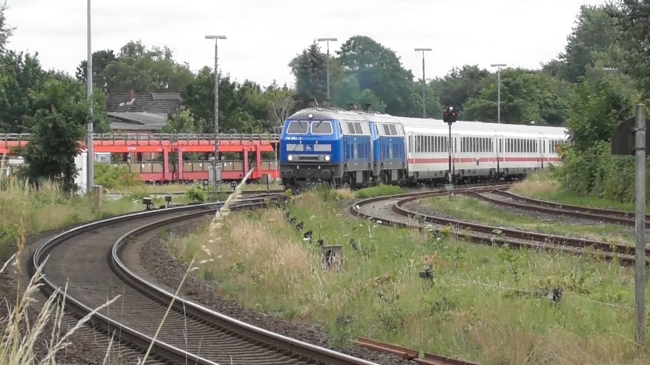 Der spannendste Eisenbahn Filmpunkt in 2020   Niebüll Übergabebahnhof Teil 1