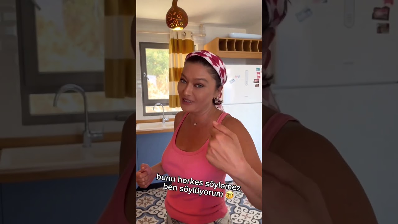 Nurgül Yeşilçay'dan 'patlıcanlı makarna' tarifi... #nurgülyeşilçay #shorts #magazin
