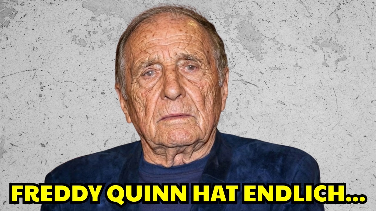 Im Alter von 95 Jahren hat Freddy Quinn ENDLICH zugegeben, was wir alle schon geahnt haben.