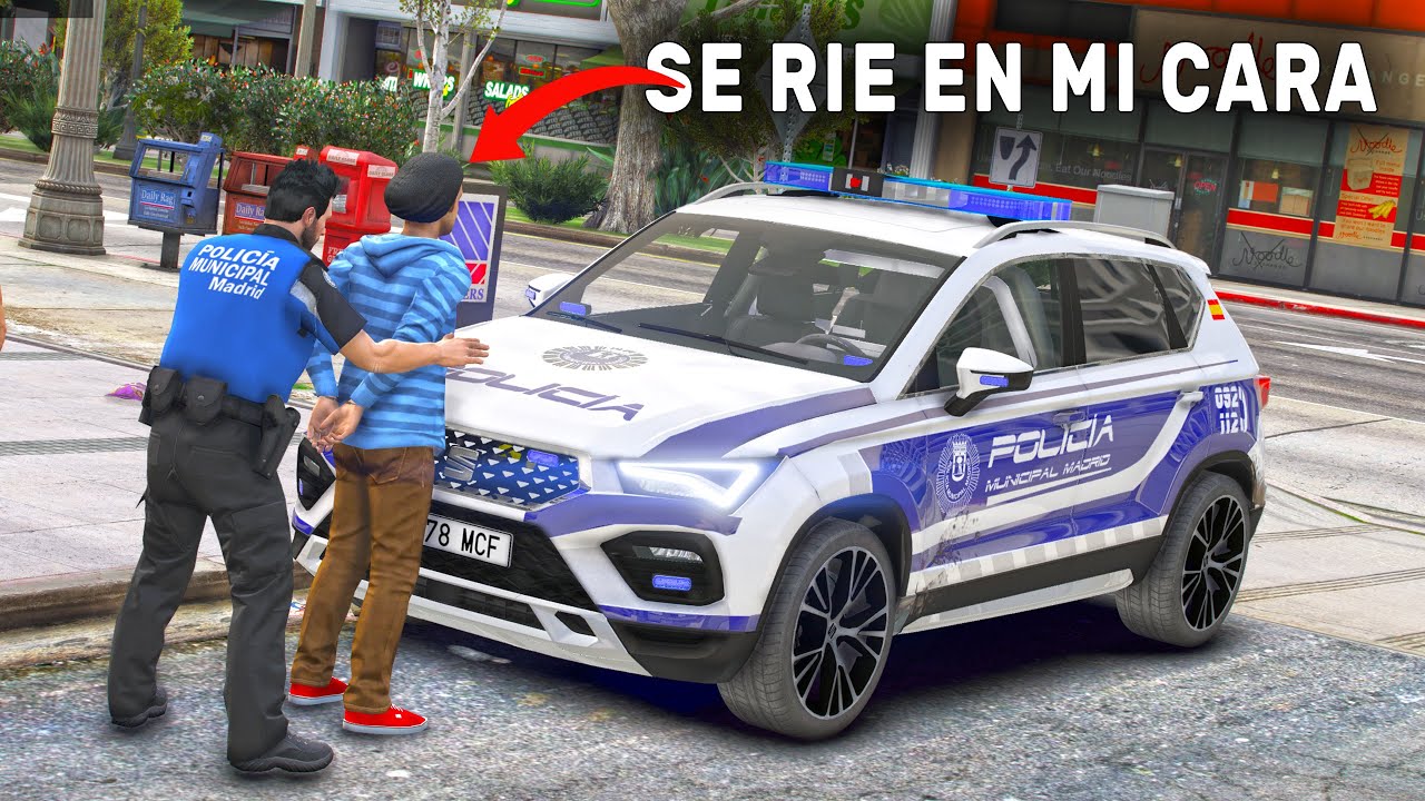 Solo iba a multar… y acabó con disparos y un detenido | Policía municipal de Madrid 🚓