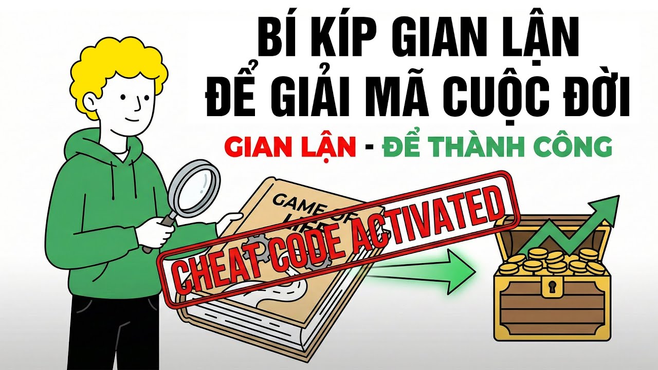 Cách Gian Lận Để Giải Mã Trò Chơi Cuộc Đời Của Người Thành Công | Thói Quen Tạo Thành Công