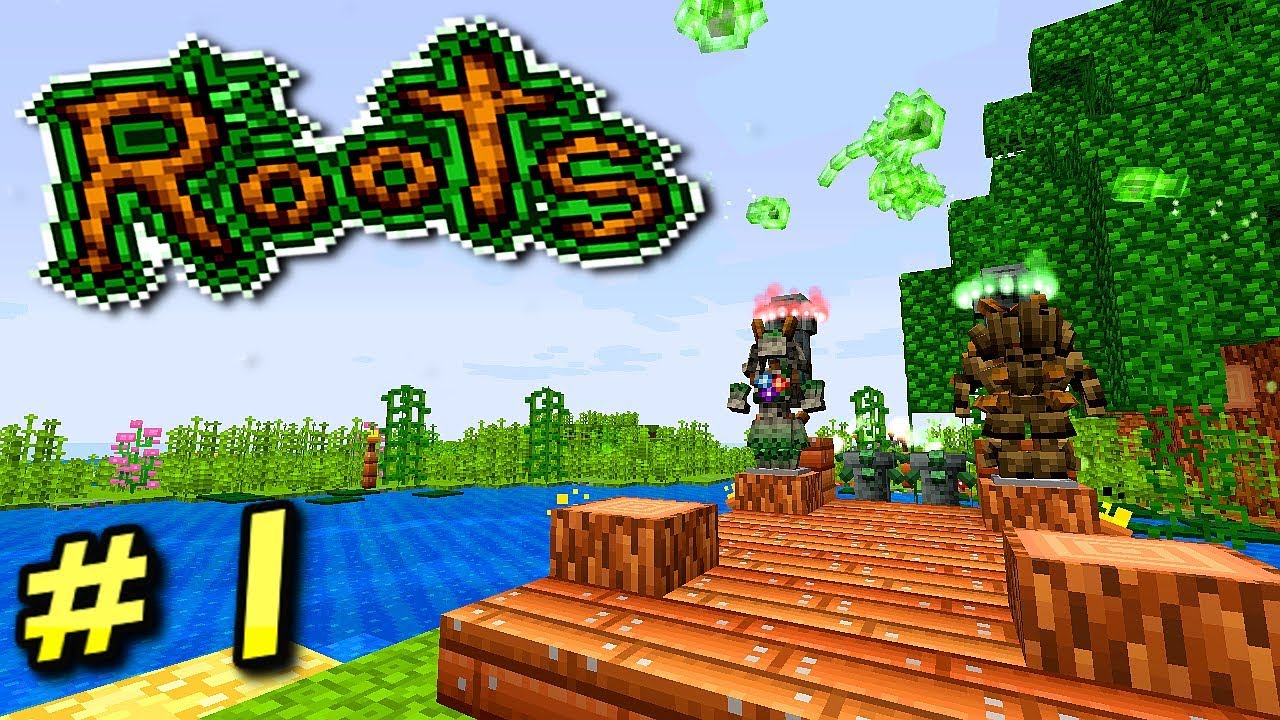 Roots Mod | La Aventura De La Magia Natural Comienza | Para Minecraft 1.12.2 &ndash; 1.9.4 | Capitulo # 1