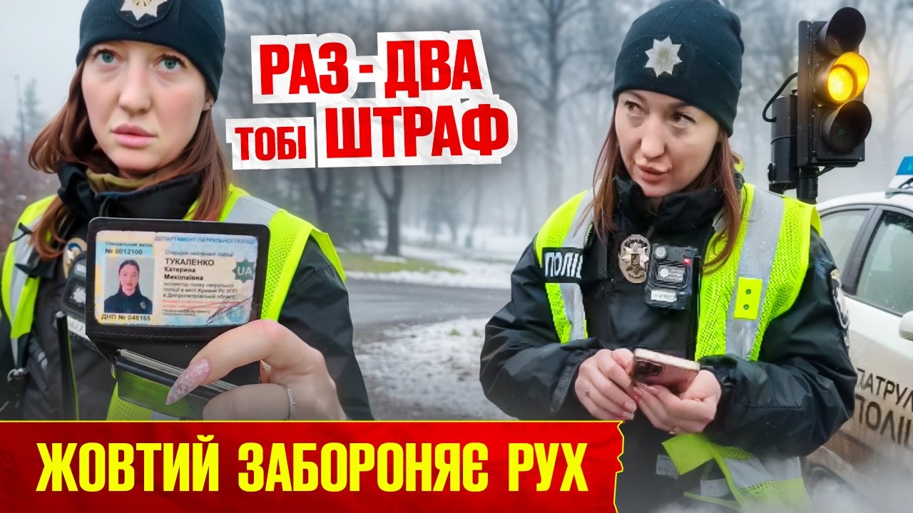 🚨 Проїхав на жовтий сигнал — буде ШТРАФ?