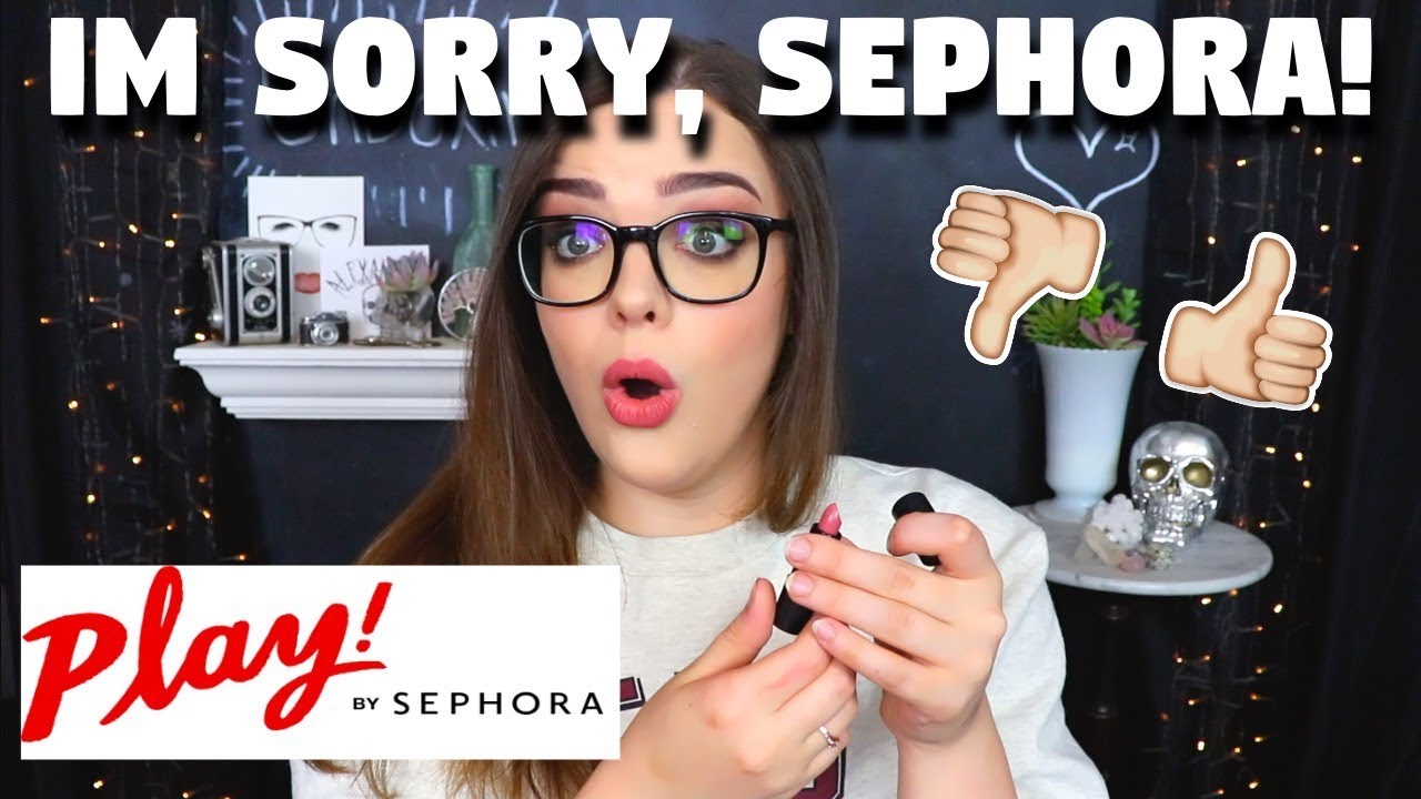 I JUDGED SEPHORA PLAY TOO QUICKLY!? But Is The Box Any Good? Sephora Play Unboxing August 2018