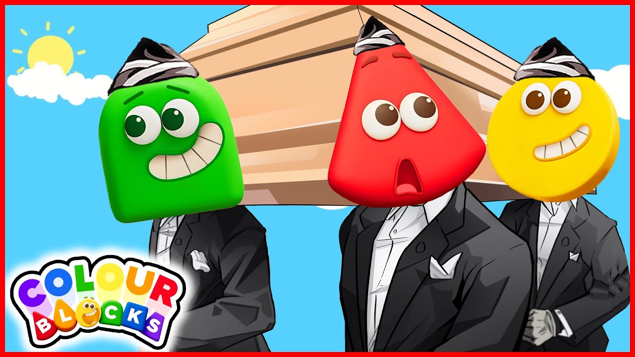 Purple's Pretty Pattern Challenge! - Kids learn colours! - Coffin Dance Song (COVER)