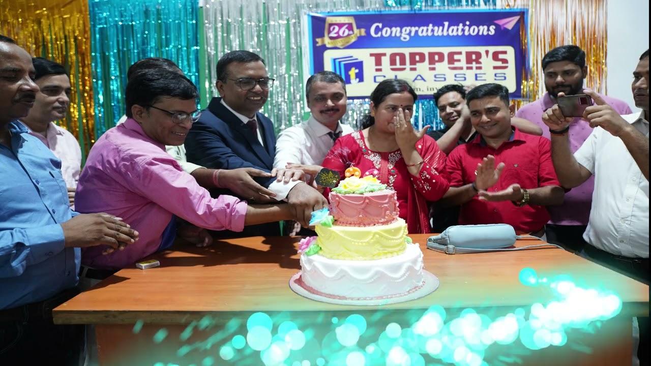 TOPPERS CLASSES 26 ANNIVERSARY
