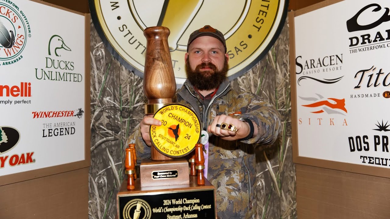 2024 World Duck calling champion- Seth Fields