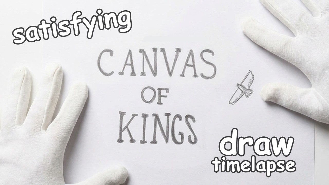 ASMR | Drawing The Banana Forest in Canvas of Kings