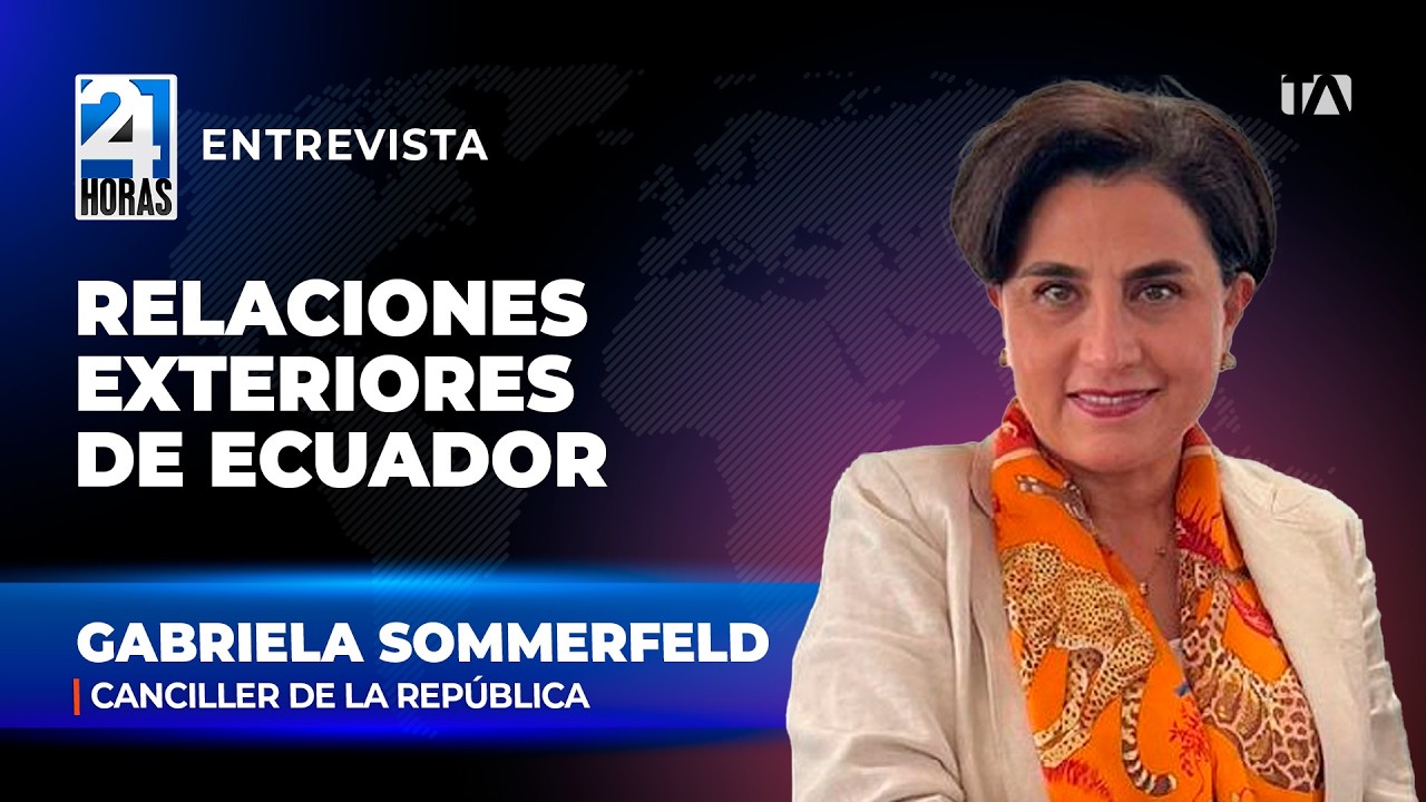 Ecuador cree en el diálogo y plantea mayor control en la frontera |Entrevista a Gabriela Sommerfeld