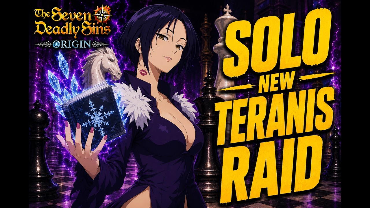 7ds Origin - SOLO CLEAR NEW TERANIS SANCTUARY RAID w/ MERLIN (P6) #sevendeadlysinsorigin #7dsorigins